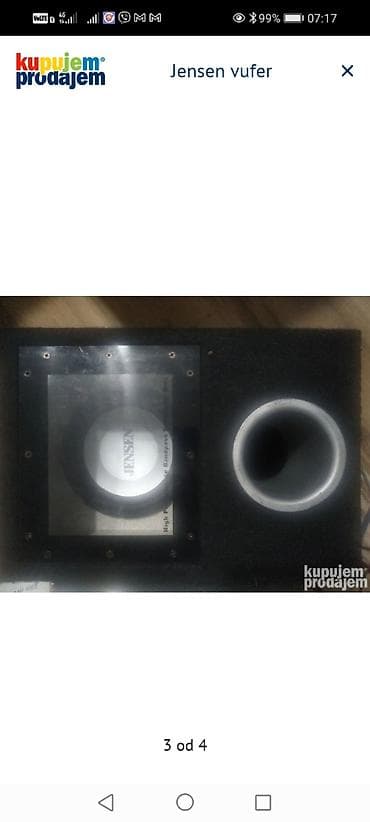 3d naocare za tv: Jensen subwoofer u kutiji sa bas-refleks otvorom. - Brend: Jensen - — 1