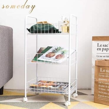 stalak za cveće: Trostruki kuhinjski stalak za odlaganje na tockice Elegantan — 3