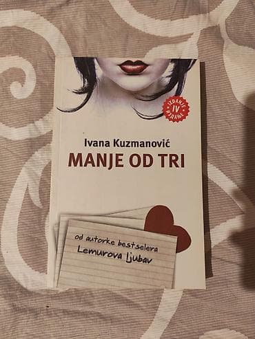 snowboard vezovi: Knjiga: Manje od tri Autor: Ivana Kuzmanović Izdanje: IV izdanje — 1