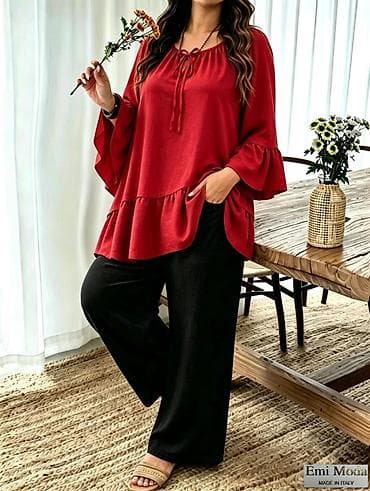 pantalone bele: Bluza sa volan rukavima – Emi Moda, Made in Italy
2000 din
Do xxl — 9