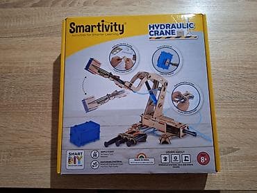 helihopter igracka: Nov Kreativni edukativni set Hidraulični kran Smartivity za dečake — 6