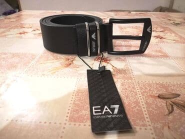 muski set novcanik i kais: Muški, Armani Exchange, Materijal: Koža — 6