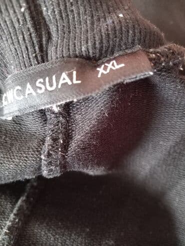 Vests: Sweatpants, 2XL, color - Black, Cotton — 4