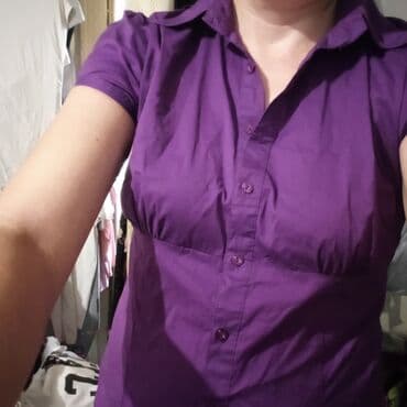 pull and bear suskavac: Zara, L (EU 40), Lycra, Single-colored, color - Purple — 1
