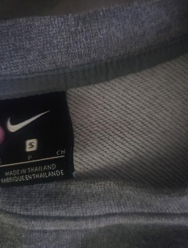 Dukserice: Nike ženska dukserica, sivi melange - Model: klasična dukserica sa — 4