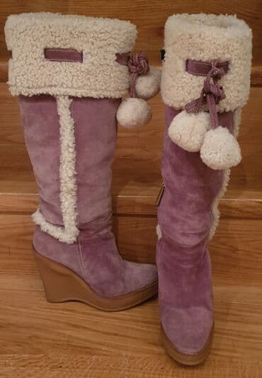 oksfordice sa platformom: High boots, 38.5 — 1