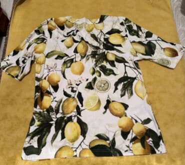 plus size tunike: 9Fashion Woman, M (EU 38), L (EU 40), Cotton, Print, color - Multicolored — 2