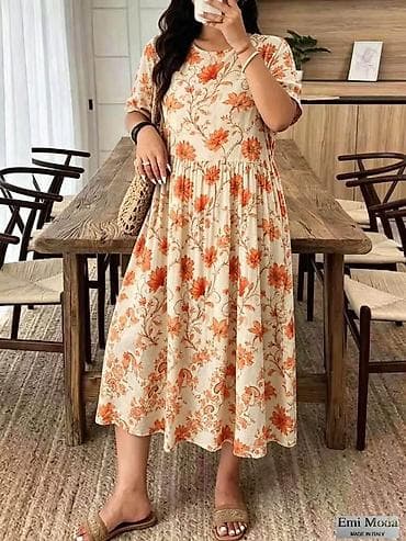 haljine za starije: Haljina: 2300 dinara 
Dve za 3300 dinara 
Do 4xl — 6