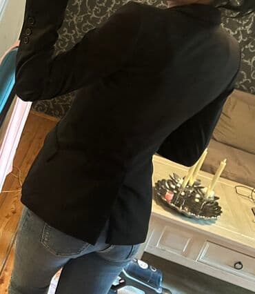 Women's Clothing: ZARA strukirani sako sa naramenicama, veličina je XS, može i manji S — 2