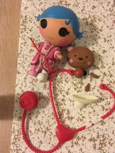 dvocjevka igracka: Lalaoopsy mali pacijentlutka sa medom koji se rastavlja u delove — 3
