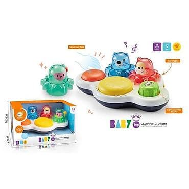 Bebi bubnjevi 559285 – muzički instrument za bebe od 6+ meseci Opis