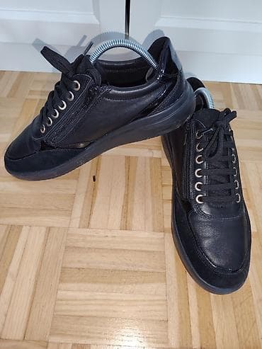 Cipele: Geox Respira kožne patike – crne ug 25,5cm - Model: Geox Respira - — 3