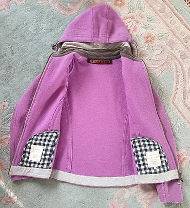 FRAUENCHUH original ski jakna ili dzemper, ljubicasta, 100% merino