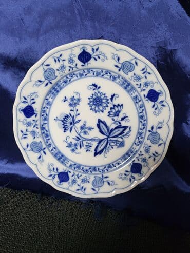 solje za caj: Set 1940g+ Tirschenreuth porcelan,pravi kobalt Bavaria. Set je — 11