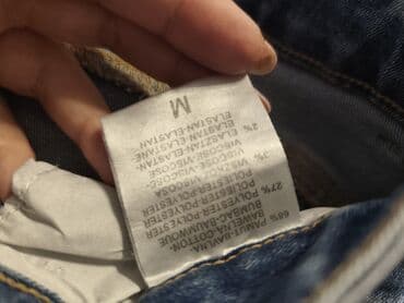 zenske cipele sa platformom: M'SARA farmerke svetloplave boje sa izbledelim detaljima i diskretnim — 5