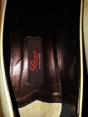 mokasine od prevrnute koze: Ballet shoes, Paar, 37.5 — 7