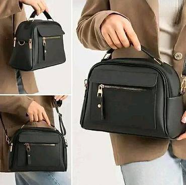 david jones torbe akcija: Elegantna ženska torba preko ramena/ručna torbica – crna Torbe — 1