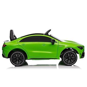 auto na akumulator polovni: Mercedes-Benz AMG CLA 45 – dečiji auto na akumulator, zeleni Šifra — 3