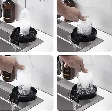 Home Decor: Automatska ispiralica čaša za ugradnju na sudoperu - Brzo ispiranje — 3