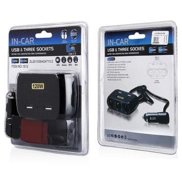 auto prikolice galeb cene: Cena 1160 din USB Razdelnik SPLITER ZA Auto Upaljač Sa 3 Ulaza I 2 USB — 2