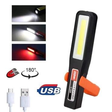 sijalice za fontanu: Cena 1390 din LED prenosna/stona lampa,baterijska lampa + jako LED — 1