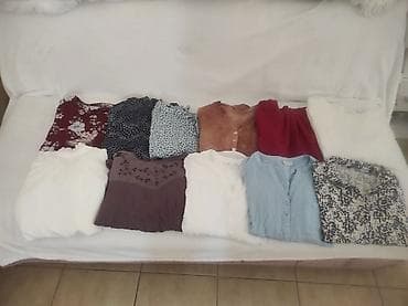 tunika 5xl: Lot bluzica/košulja za žene – 11 komada Opis: - Različiti modeli — 1