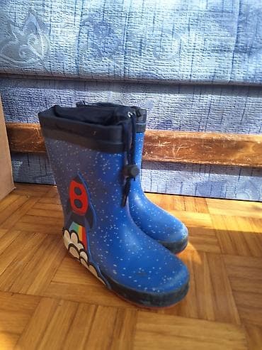 Dečje polino gumene čizme za kišu vel 28 - Materijal: vodonepropusna