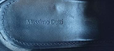 cipele zenske mokasine: Massimo Dutti br 37,ug23,kozne,visoki sjaj,preudobne,kao nove.Teget — 4