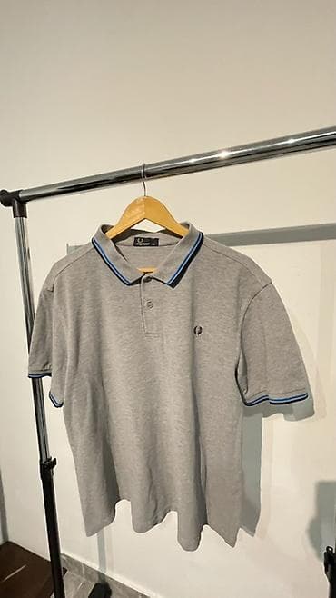 s oliver cipele: Men's T-shirt Fred Perry, bоја - Siva — 1