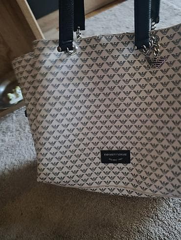 Torbe – set od 2 komada 1) Emporio Armani tote - Velika šoper torba