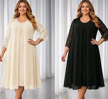 mantil haljine za punije: Haljina za punije
2XL 3XL 4XL
Cena : 3200 dinara — 2
