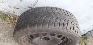 zimske gume i felne: Prodajem gume zimske sa celicnim felnama i orginal ratkapama 5x12" — 5