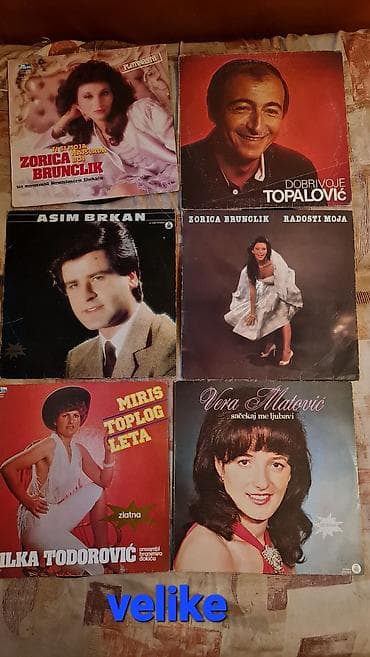 posme: Kolekcija velikih gramofonskih ploča (LP) narodne/zabavne muzike bivše — 2