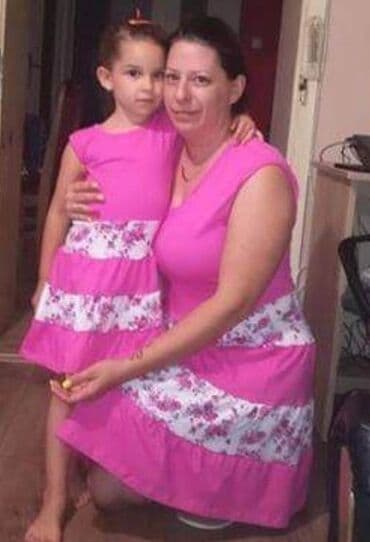 haljina 10: Haljine za mame i devojcice - rade se u velicinama od 1 do 12, i za — 18