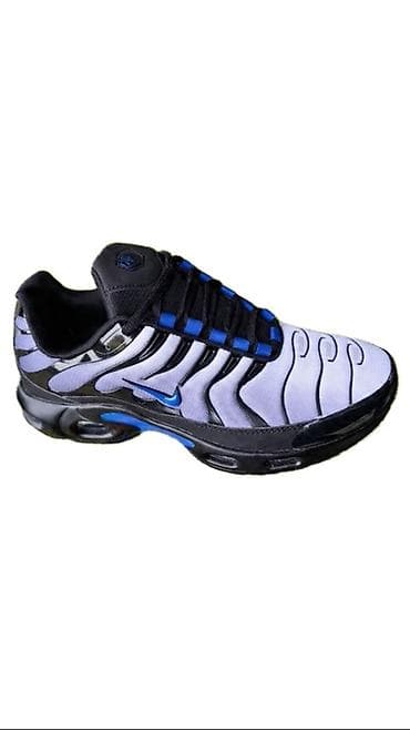 Patike: Patike Nike Air Max Plus (TN) – sivo/crno/plave - Model: Air Max Plus — 1