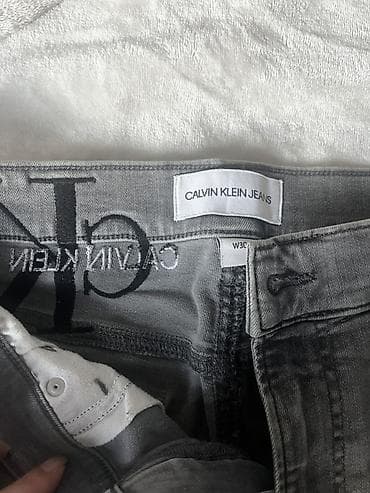 pull and bear belgrade: Britches and shorths Calvin Klein, color - Grey — 2