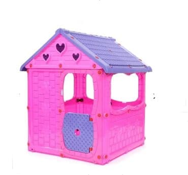 igračke od kartona: Snizenje Kucica bastenska roze Playhouse Plasticna kucica za — 1