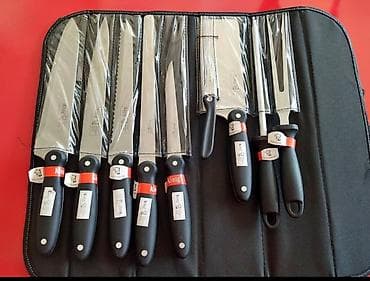 Profesionalni set kuhinjskih noževa König u torbici - Komplet sadrži