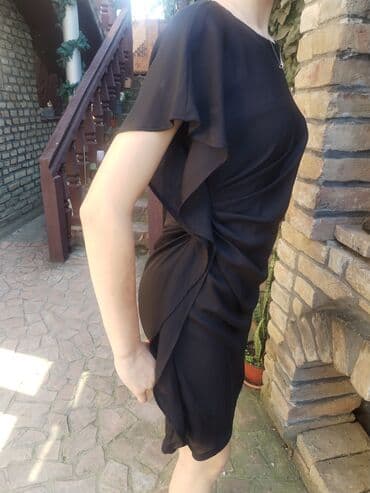 c a haljine 2022: XS (EU 34), color - Black, Cocktail, Other sleeves — 5