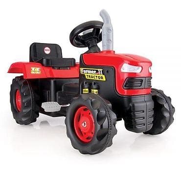 TRAKTOR NA PEDALE 080509 – Dolu Dečije vozilo za male farmere koji