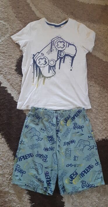 kupujem prodajem polovne decije stvari iz nemacke: Set: T-shirt, Shorts, 140-146 — 1