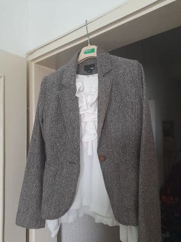 zara kaput sa krznom: H&M, M (EU 38), Single-colored — 1