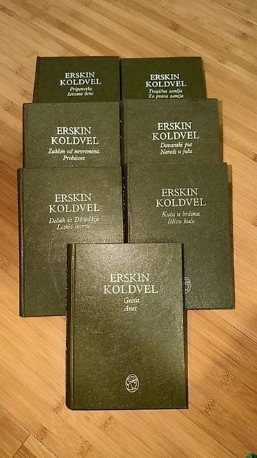 a6 format: Komplet knjiga – Erskin Koldvel (Minerva izdanje, tvrdi povez — 2