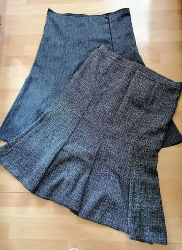 zara helanke sa prorezom: 8XL (EU 56), Midi, color - Grey — 1