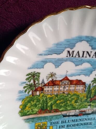 ikea šoljice za kafu: Tanjir nov za zid Klajber porcelan Bavarija rucni rad sa 22- om — 4