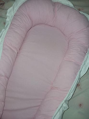 majice sa karnerima: Bebi gnijezdo / baby nest – roze sa belim detaljima - Udobno i meko — 3