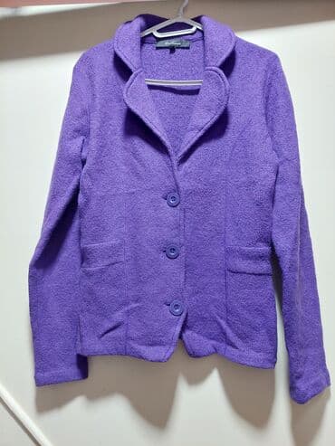 Women's Clothing: Ženski blejzer/jaknica u ljubičastoj boji - Brend: One Touch (etiketa — 1