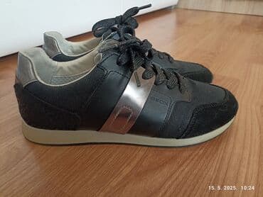 ženske mokasine metro: Geox, 38, color - Silver — 1