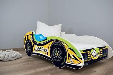 Dečiji krevet 140 × 70 cm (Formula 1) „Be Free“ - Dizajn u obliku