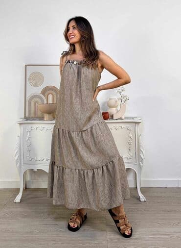 muške cipele za zimu: One size, bоја - Bež, Oversize, Na bretele — 5